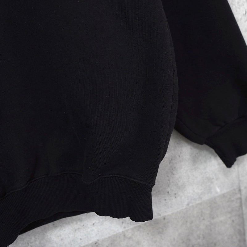 WEST WEAR ウェストウェアー オーバーサイズ ロゴ スウェット ブラック - NEWSED