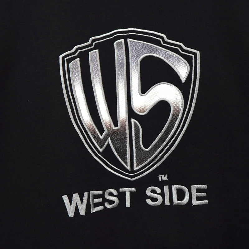 WEST WEAR ウェストウェアー オーバーサイズ ロゴ スウェット ブラック - NEWSED