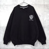 WEST WEAR 超大徽标运动衫 黑色