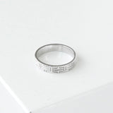 エルメス キリム 指輪 リング WG 750 18K シルバー 箱付き 51サイズ / 10.5号 - NEWSED