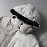 White Goose Down Jacket - NEWSED