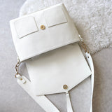 White Leather One Shoulder Bag｜Made in Spain - NEWSED