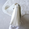 White Leather One Shoulder Bag