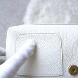 White Leather One Shoulder Bag｜Made in Spain - NEWSED