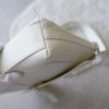 White Leather One Shoulder Bag