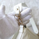 White Leather One Shoulder Bag｜Made in Spain - NEWSED