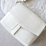 White Leather One Shoulder Bag｜Made in Spain - NEWSED