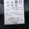 メゾンミハラヤスヒロ Wide Back Velour Hoodie 国旗刺繍 ベロア プルオーバー パーカー チャコール 48 メンズ