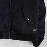 カーハート WIP Ashton Bomber Jacket MA - 1 ブラック メンズ - NEWSED