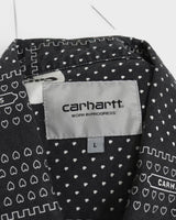 カーハート WIP S/S HEART BANDANA SHIRT 半袖シャツ ブラック L メンズ - NEWSED