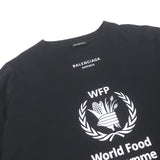 バレンシアガ World Food Programme オーバーサイズ 半袖Ｔシャツ ブラック S メンズ - NEWSED