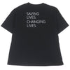 バレンシアガ World Food Programme オーバーサイズ 半袖Ｔシャツ ブラック S メンズ
