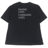 バレンシアガ World Food Programme オーバーサイズ 半袖Ｔシャツ ブラック S メンズ - NEWSED