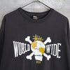 WORLD WIDE Print Long Sleeve Tee Shirt