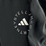 アディダスバイステラマッカートニー Woven Bomber Cropped ウーブン ボンバー クロップド ジャケット ブルゾン ブラック S レディース 未使用品 - NEWSED