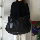 プラダ テスート ポコノ ナイロン / サフィアーノレザー 2way ボストンバッグ ブラック