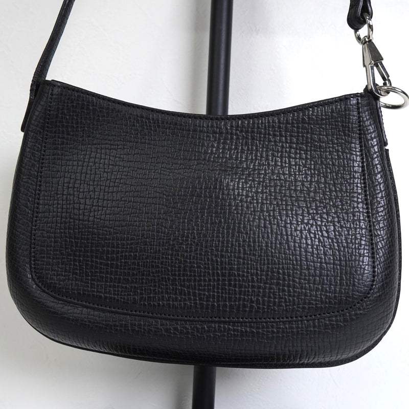 ロエベ ロゴ レザー ミニバッグ アクセサリーポーチ ブラック