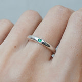 ティファニー エルサ ペレッティ エメラルド リング 指輪 シルバー925 新品磨き済 10号