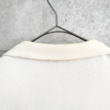 ポロ ラルフローレン ハーフジップ ハイネック スウェット トレーナー ホワイト XL〜2XL相当 - NEWSED