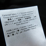 ヴァレンティノ エンボスロゴ クロップド プルオーバー パーカー ブラック XS レディース - NEWSED