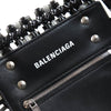 バレンシアガ ビストロ バスケットバッグ XS 2WAY ハンドバッグ ショルダーバッグ ブラック レディース