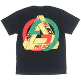 グッチ パレス プリント クルーネック ショートスリーブ 半袖Ｔシャツ ブラック XS メンズ - NEWSED