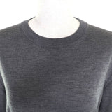 バレンシアガ バックロゴ クルーネック 長袖 ニット グレー XS レディース - NEWSED