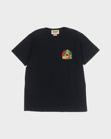 グッチ パレス プリント クルーネック ショートスリーブ 半袖Ｔシャツ ブラック XS メンズ - NEWSED