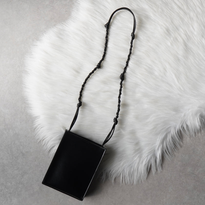 ジルサンダー タングル スモール ショルダーバッグ ブラック