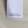 バレンシアガ ロゴ刺繍 オーバーサイズ ショートスリーブ 半袖Ｔシャツ クリーム XXS メンズ 未使用品