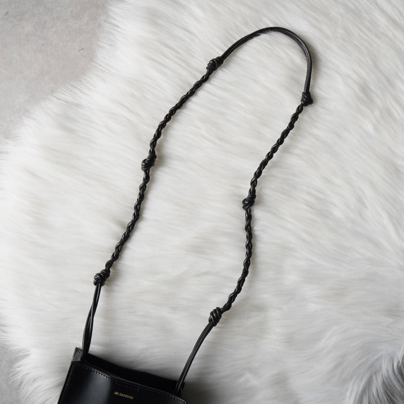 ジルサンダー タングル スモール ショルダーバッグ ブラック