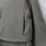 YOKE 3WAY BAL COLLAR COAT ヨーク チェック柄 ステンカラーコート ブルゾン スカート ベージュ メンズ - NEWSED
