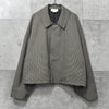 YOKE 3WAY BAL COLLAR COAT ヨーク チェック柄 ステンカラーコート ブルゾン スカート ベージュ メンズ