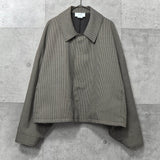 YOKE 3WAY BAL COLLAR COAT ヨーク チェック柄 ステンカラーコート ブルゾン スカート ベージュ メンズ - NEWSED