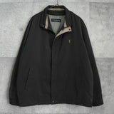 イヴ サンローラン ヴィンテージ YSLロゴ ブルゾン ジャケット カーキ - NEWSED