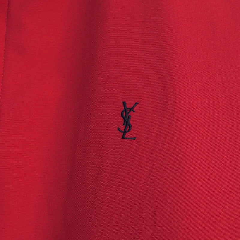 イヴ サンローラン ヴィンテージ YSLロゴ ブルゾン レッド - NEWSED