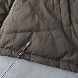 イブ サンローラン ヴィンテージ リバーシブル YSLロゴ 中綿ジャケット ダウンジャケット ホワイトベージュ/グレージュ - NEWSED