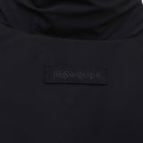 イヴ サンローラン ヴィンテージ YSLロゴ 中綿ジャケット ブラック - NEWSED