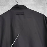 イヴ サンローラン ヴィンテージ YSLロゴ 中綿ジャケット 中綿ブルゾン グレー - NEWSED