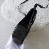 イヴ サンローラン ヴィンテージ YSLロゴ リザード ショルダーバッグ ブラック - NEWSED