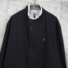 イヴ サンローラン ヴィンテージ YSLロゴ ブルゾン ブラック メンズ