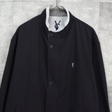 イヴ サンローラン ヴィンテージ YSLロゴ ブルゾン ブラック メンズ - NEWSED