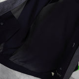イヴサンローラン ヴィンテージ YSLロゴ 薄手 ブルゾン ブラック - NEWSED