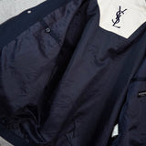 イヴ サンローラン ヴィンテージ YSLロゴ ブルゾン ブラック メンズ - NEWSED
