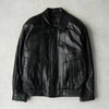 イヴ サンローラン ヴィンテージ YSLロゴ フェイクレザー ブルゾン ブラック メンズ