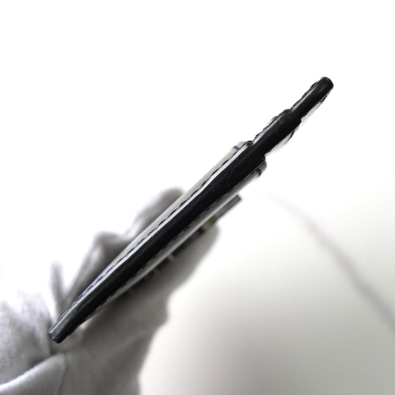 イヴサンローラン YSLロゴ レザー カードケース パスケース ブラック - NEWSED