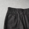 イヴ サンローラン ヴィンテージ  YSLロゴ チェック柄 ツータック スラックス グレー メンズ