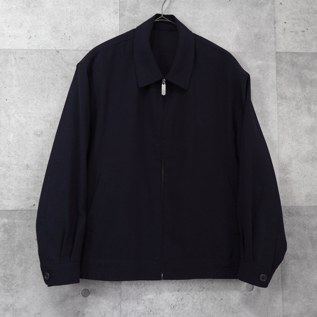 イヴサンローラン ブルゾン ブラック YSL Yves Saint Laurent チェック