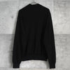 イヴサンローラン ヴィンテージ YSLロゴ モックネック ニット ブラック