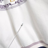 イヴサンローラン ヴィンテージ YSLロゴ エンブレム 刺繍 スウェット ホワイト - NEWSED